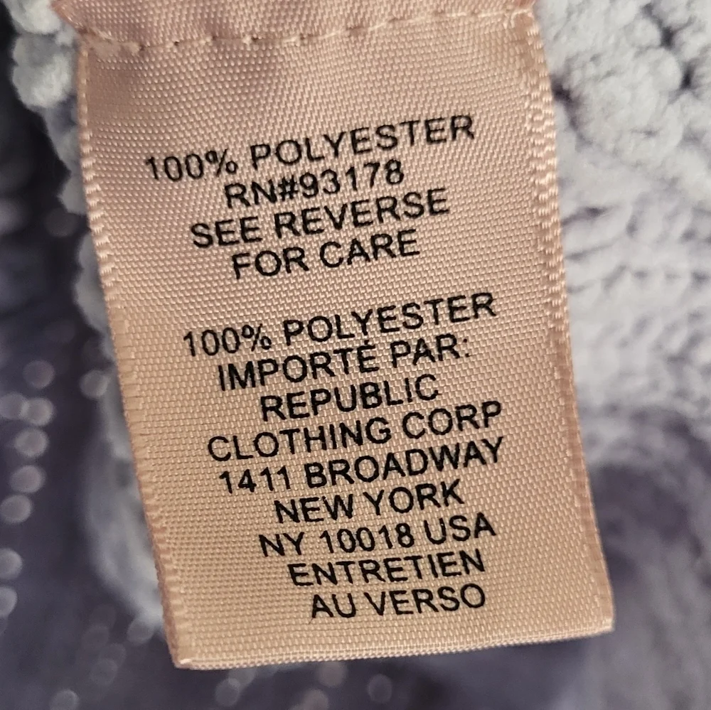 Philosophy Chunky Loose Knit Soft Crewneck Pullover Sweater